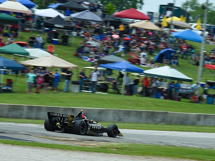 The NTT IndyCar Series will allow fans to be in attendance for the doubleheader at Road America on July 11-12. (IndyCar Photo)