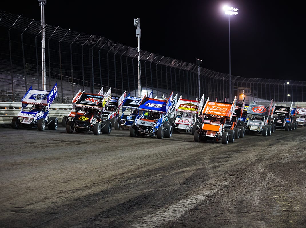 World of Outlaws at Knoxville on May 8, 2020 (Trent Gower Photo)