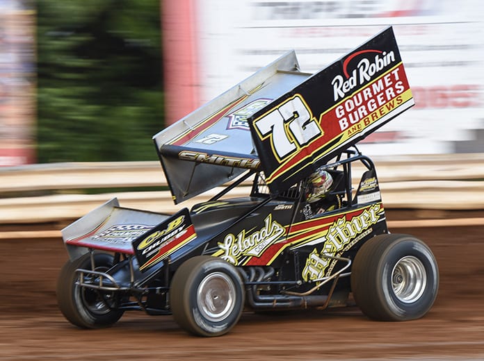 Ryan Smith has had the speed to win in Heffner Racing's No. 72, but luck hasn't been on his side so far in central Pennsylvania. (Dennis Bicksler Photo)
