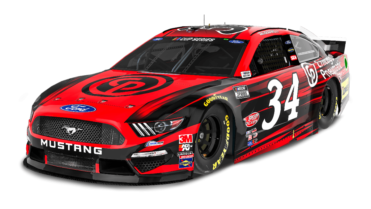 CP Compressors will back Michael McDowell and Front Row Motorsports beginning this weekend at New Hampshire Motor Speedway.