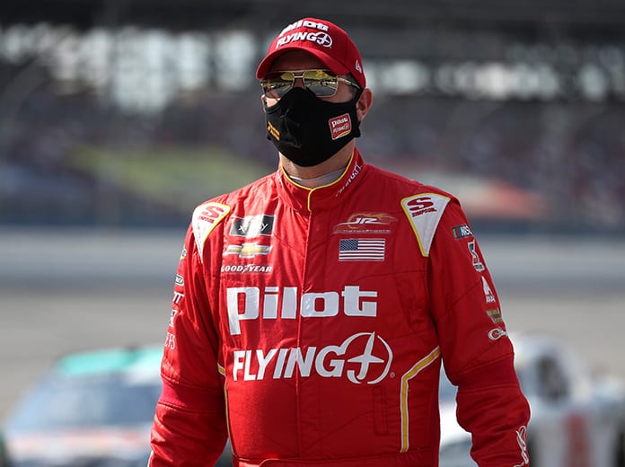 Michael Annett will start Saturday's NASCAR Xfinity Series race at Texas Motor Speedway from the pole. (Chris Graythen/Getty Images Photo)
