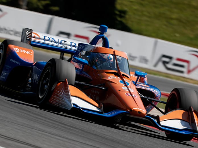 Scott Dixon raced to his third-straight NTT IndyCar Series victory Saturday at Road America. (IndyCar Photo)