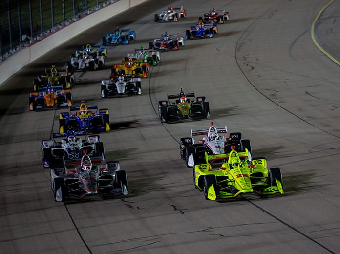 The NTT IndyCar Series is set for a busy weekend with twin races at Iowa Speedway. (IndyCar Photo)