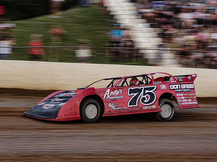 Terry Phillips won Saturday's COMP Cams Super Dirt Series event at Boothill Speedway.