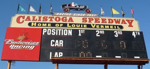 Calistoga Speedway Remains In Limbo