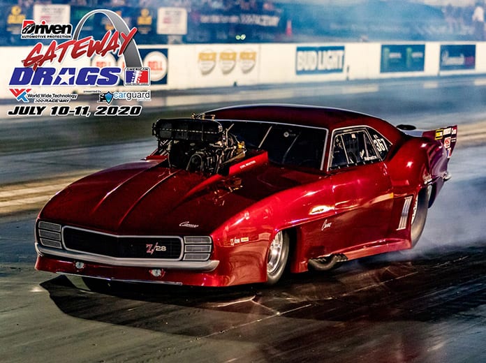 Jason Hamstra led qualifying for the ADRL Gateway Drags Friday at World Wide Technology Raceway. (Jason Dunn Photo)