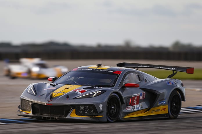 Oliver Gavin and Tommy Milner gave Corvette Racing it's 101st victory Saturday at Sebring Int'l Raceway. (IMSA Photo)
