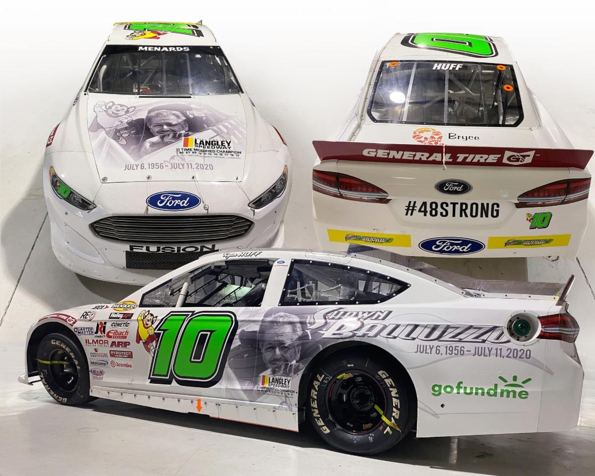 Ryan Huff will pay tribute to the late Shawn Balluzzo this weekend at Kansas Speedway.