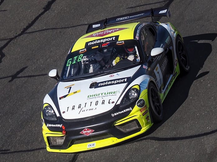 NOLASPORT claimed victories in two classes in addition to the overall victory during Friday's Pirelli GT4 America SprintX event at Sonoma Raceway.