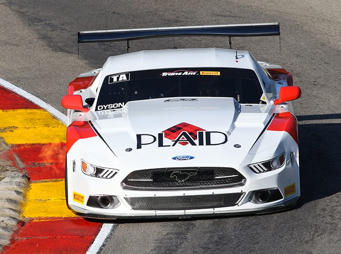Chris Dyson led Trans-Am Series qualifying Friday at Road America.