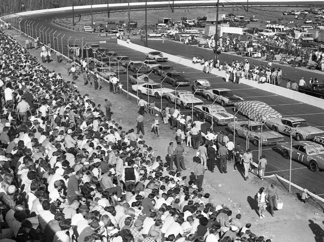 Greenville-Pickens Speedway in 1971. (NSSN Archives Photo)