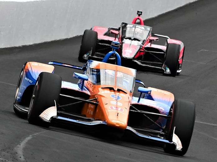 Scott Dixon was fastest on the second day of practice for the 104th Indianapolis 500 on Thursday. (Al Steinberg Photo)