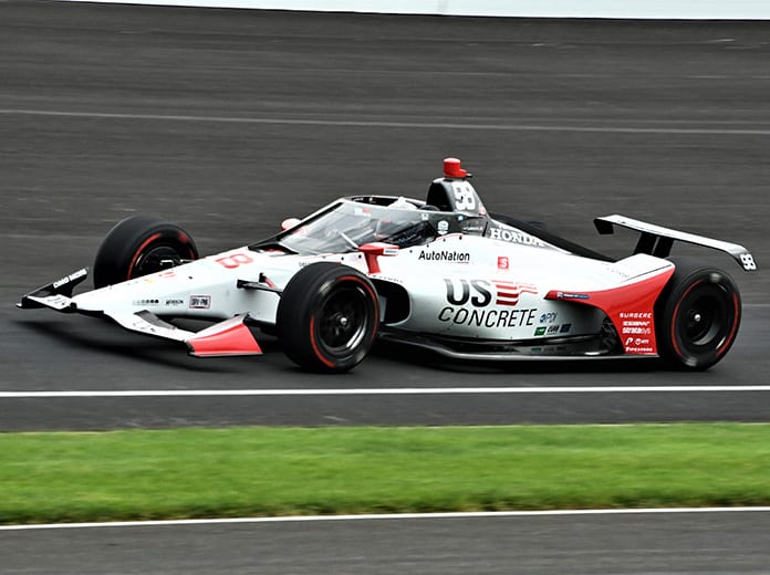 Marco Andretti set the fastest practice lap of the week during Fast Friday at Indianapolis Motor Speedway. (Al Steinberg Photo)