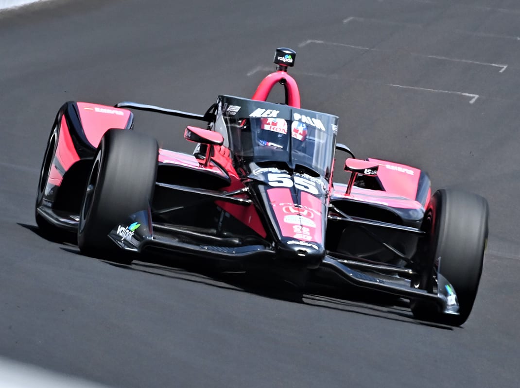 Alex Palou Indy 500 qualifying. (Al Steinberg Photo)