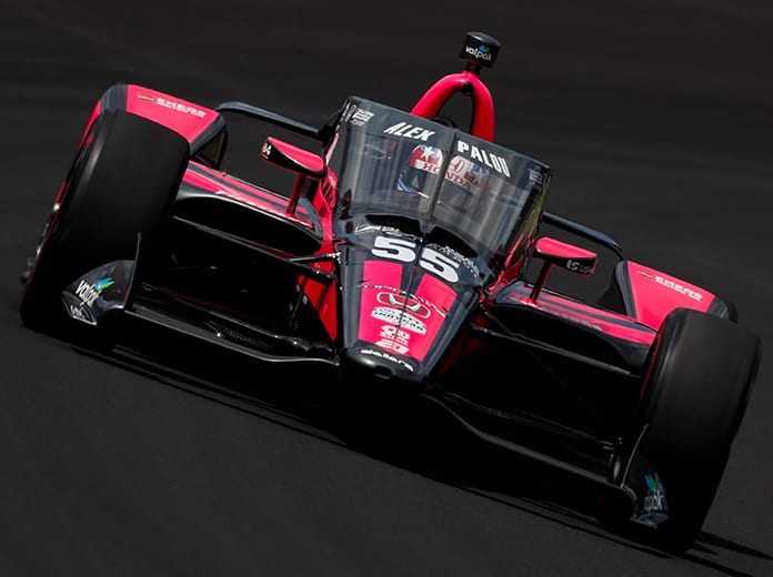 Alex Palou will have sponsorship from Guaranteed Rate during Sunday's 104th Indianapolis 500. (IndyCar Photo)