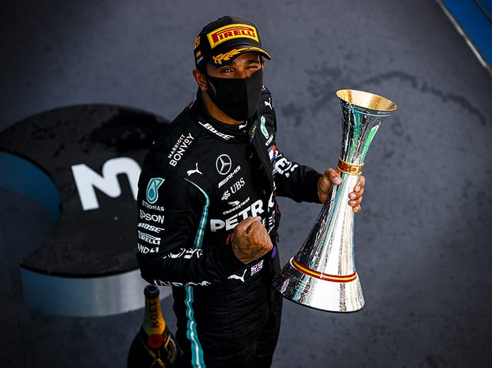 Lewis Hamilton dominated Sunday's Spanish Grand Prix. (LAT Images Photo)