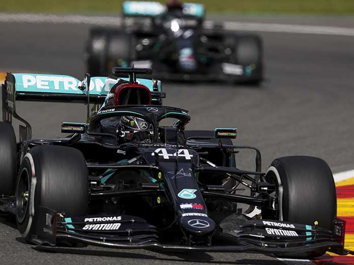 Lewis Hamilton (44) raced to yet another victory Sunday in Belgium. (LAT Images Photo)
