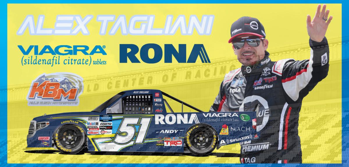 Alex Tagliani has joined Kyle Busch Motorsports for the upcoming NASCAR Gander RV & Outdoors Truck Series event at the Daytona Road Course.