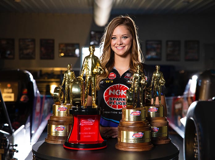 Megan Meyer, the reigning NHRA Top Alcohol Dragster champion, is stepping away from the division at the end of the season.