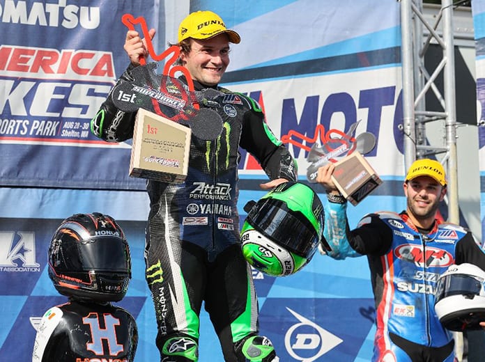 Cameron Beaubier claimed his eighth MotoAmerica Superbike victory of the season on Saturday. (Brian J. Nelson Photo)