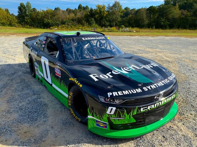 ForeverLawn will sponsor Jeffrey Earnhardt in three NASCAR Xfinity Series races this year.