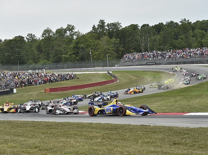 The NTT IndyCar Series will race on Sept. 12-13 at the Mid-Ohio Sports Car Course. (IndyCar Photo)