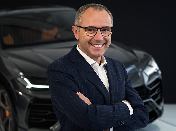 Stefano Domenicali will take over as CEO of Formula One beginning in January. (Lamborghini Photo)