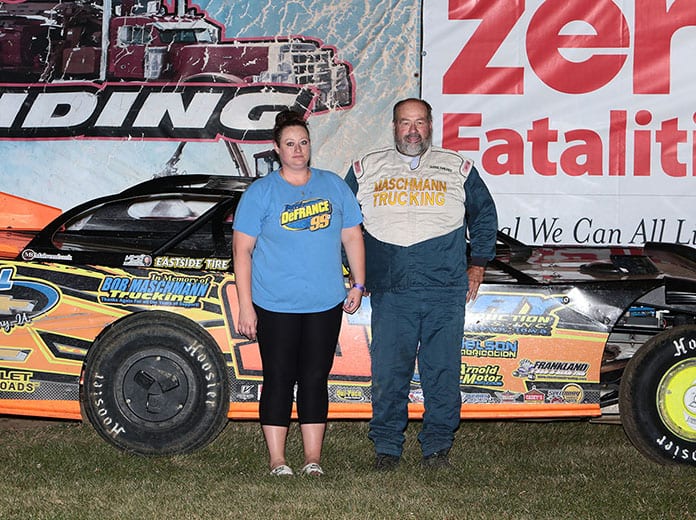 Darrel DeFrance has been a constant fixtures in the late model division during the IMCA Speedway Motors Super Nationals fueled by Casey’s. (Bruce Badgley Photo)
