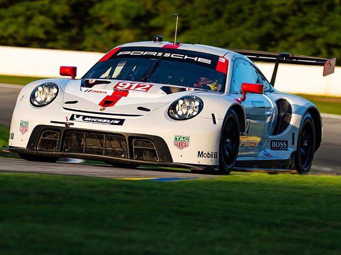 The Porsche GT Team will not take part in the IMSA WeatherTech SportsCar Championship event at the Mid-Ohio Sports Car Course as a precaution after multiple positive COVID-19 tests following the 24 Hours of Le Mans. (Porsche Photo)
