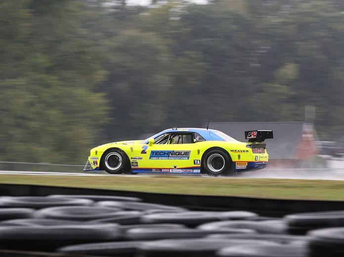 Boris Said topped a rainy Trans-Am Series qualifying session on Friday at Virginia Int'l Raceway.