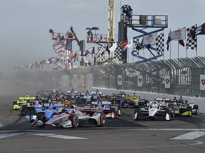 The Grand Prix of St. Petersburg will be open to 20,000 fans in October. (IndyCar Photo)