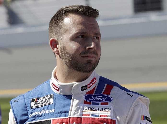 Matt DiBenedetto will remain with Wood Brothers Racing in 2021. (HHP/Harold Hinson Photo)