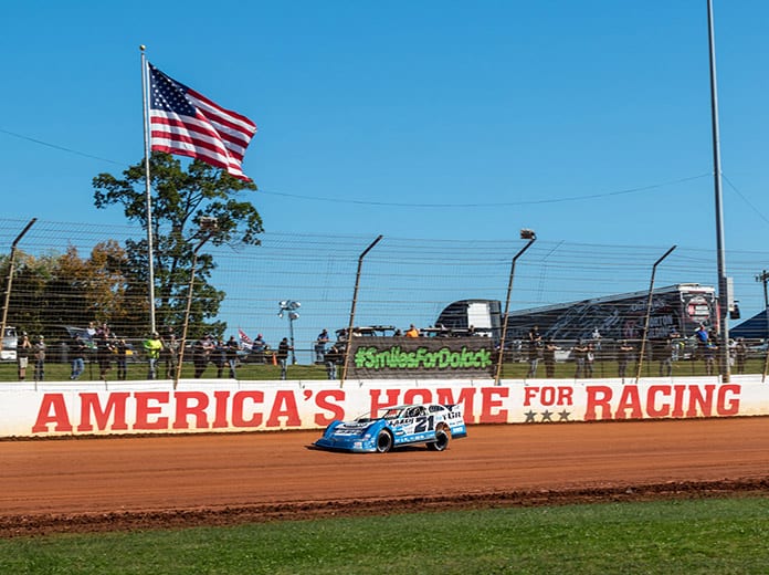 More than 300 cars were on hand for the opening day of the World Short Track Championship on Friday at The Dirt Track at Charlotte. (James Brabson Photo)
