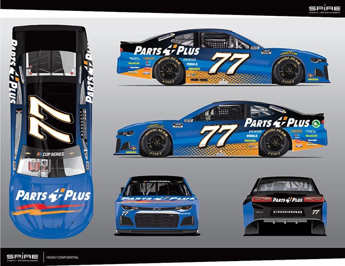 Justin Haley will drive for Spire Motorsports in the NASCAR Cup Series this weekend at Talladega Superspeedway.