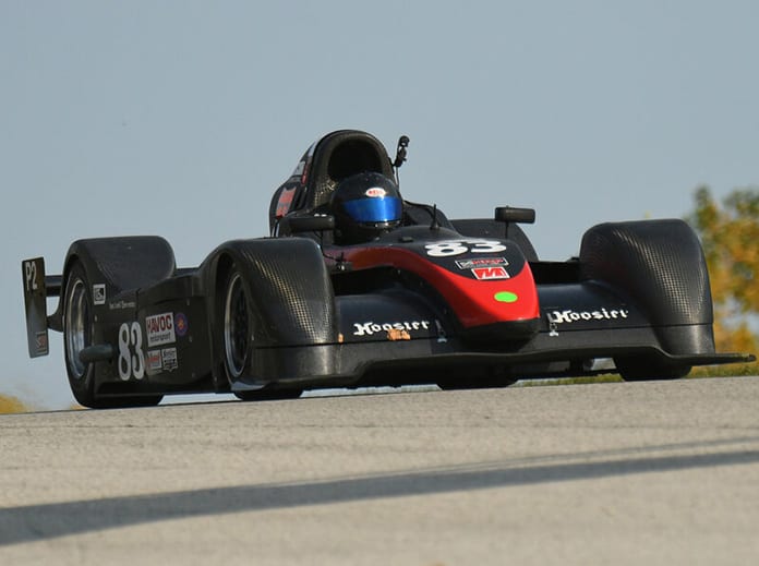Greg Gyann was the winner in the SCCA National Championship Runoffs Prototype 2 division Friday at Road America.