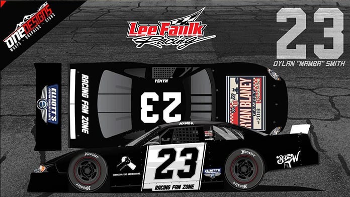 Dylan Smith will drive for Lee Faulk Racing and Development during the Snowflake 100 in December.