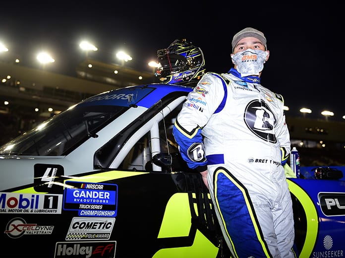 Brett Moffitt will not return to GMS Racing next year, instead choosing to focus on the NASCAR Xfinity Series with Our Motorsports. (Jared C. Tilton/Getty Images Photo)