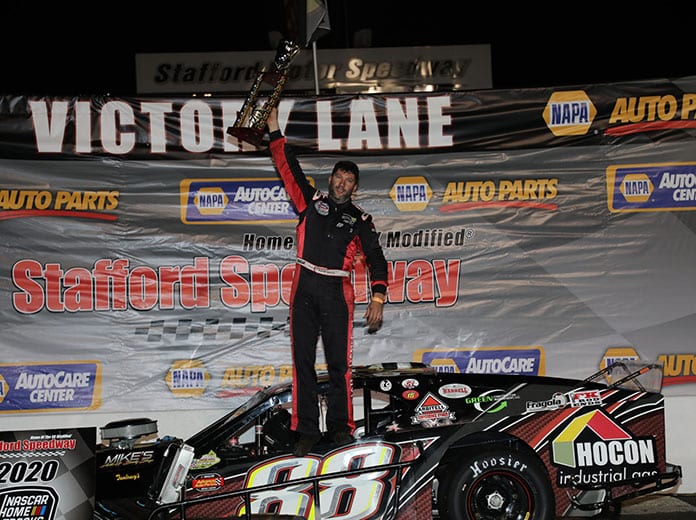 Keith Rocco earned his fourth Stafford Motor Speedway SK Modified title in 2020.