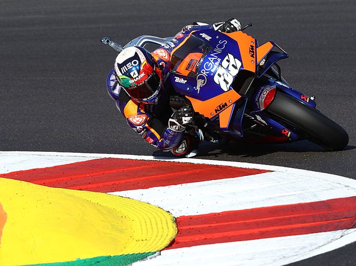 Miguel Oliveira won Sunday's MotoGP finale in Portugal. (Red Bull Photo)