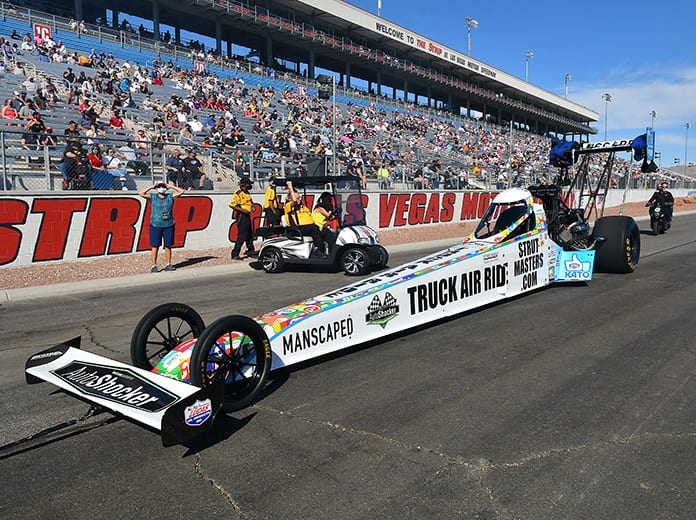 Strutmasters.com has extended its sponsorship support of Top Fuel pilot Justin Ashley.