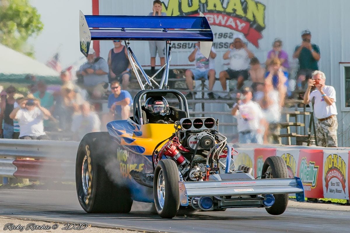 Don Schumacher Racing Performance Parts has partnered with the Funny Car Chaos and Outlaw Fuel Altered circuits.