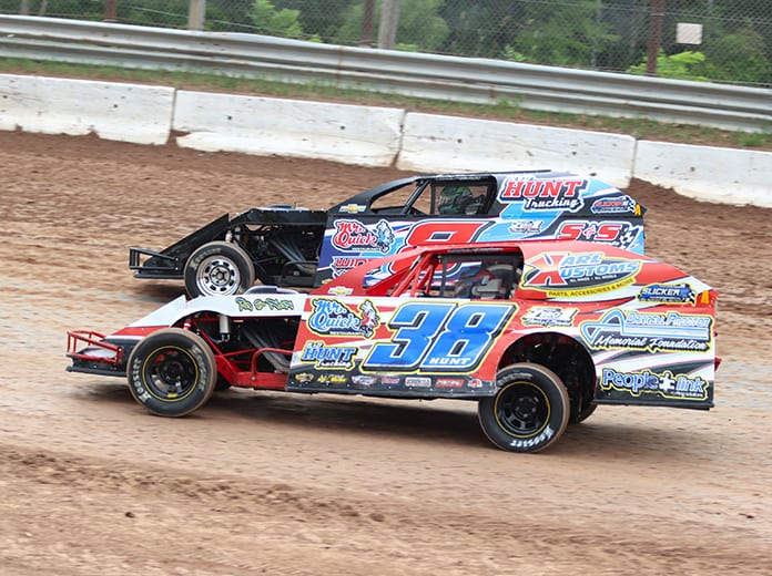 IMCA Modified Dirt Works Eastern Region Champion Mitchell Hunt. (Dirt XTC Images Photo)