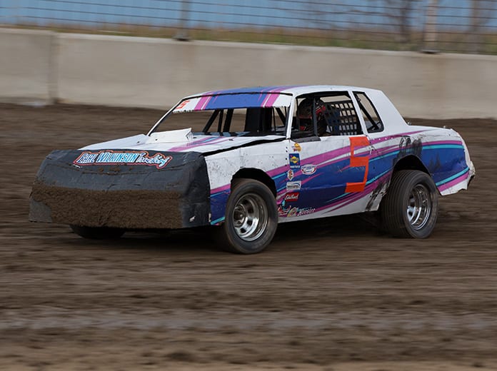 IMCA Sunoco Stock Car National Rookie of the Year Cameron Wilkinson. (Chris Brown Photo)