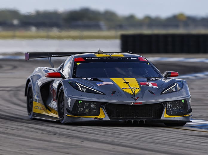 Nick Tandy and Alexander Sims have joined Corvette Racing and will be among the drivers piloting the No. 4 entry next year. (IMSA Photo)