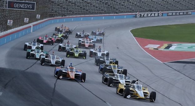 Indycar at Texas in 2020. (IndyCar Photo)
