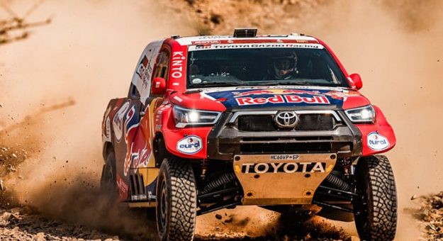 Nasser Al-Attiyah was the winner of the prologue stage that opened the Dakar Rally on Saturday. (Dakar Rally Photo)