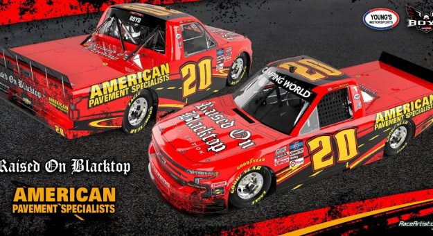 American Pavement Specialists will sponsor Spencer Boyd at Daytona Int'l Speedway in February.