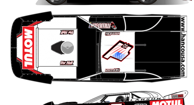 Motul will serve as the primary sponsor of dirt late model driver Brent Larson this year.