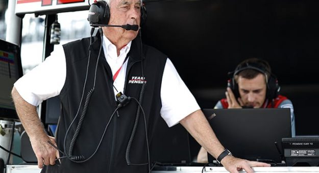 Roger Penske had a great deal of respect for the late Pat Patrick, who passed away recently at the age of 91. (IndyCar Photo)
