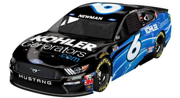 Kohler Generators will sponsor Ryan Newman in a multiple NASCAR Cup Series events this year.